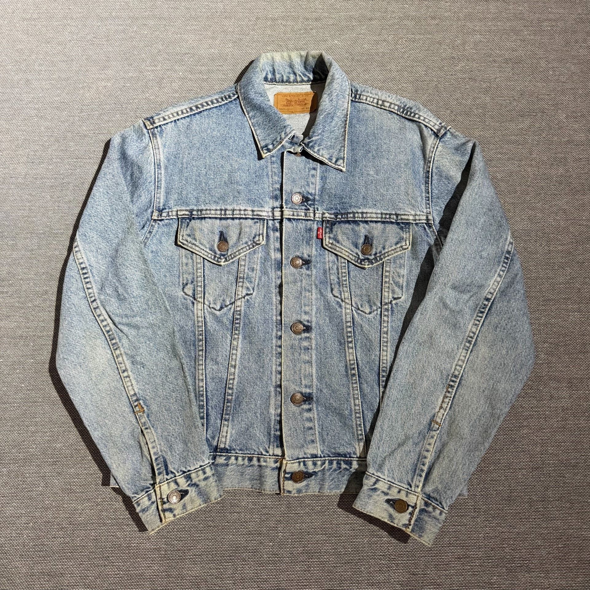 Levi's Vintage Clothing Levi's LVC70505 Denim Jacket Size US XXS / EU 40 - 1 Thumbnail