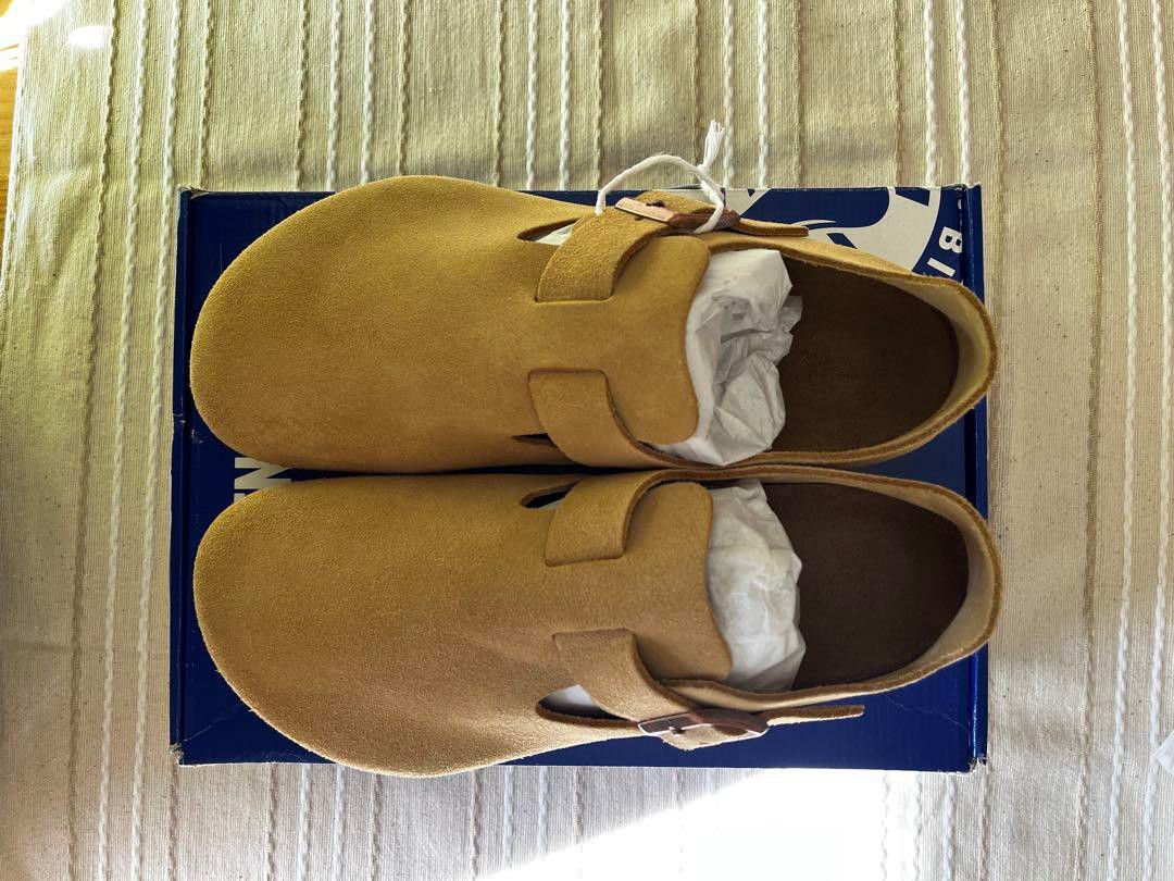 BIRKENSTOCKビルケンLondonベージュ39・25cm箱付き