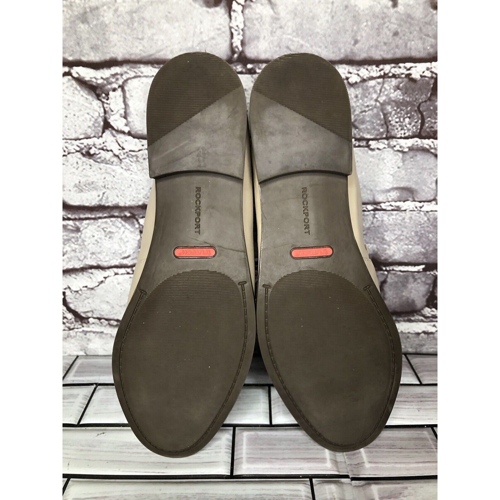Rockport Rockport Trutech Beige Nude Leather Penny Slip On Dressy Loa Size US 7.5 / IT 37.5 - 6 Thumbnail