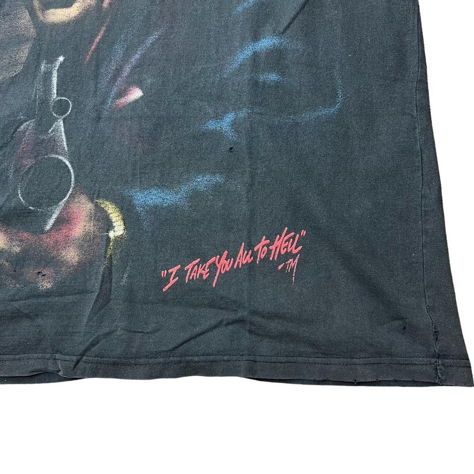 Vintage Vintage Scarface Tony “I Take You All To Hell” T Shirt Size US XXL / EU 58 / 5 - 3 Thumbnail