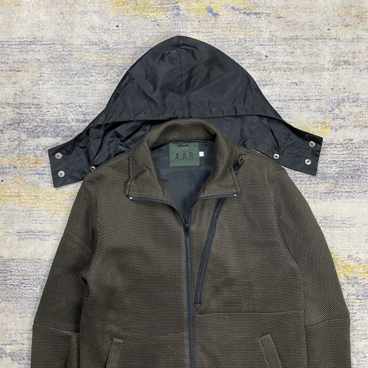 Yohji Yamamoto Vintage A.A.R Yohji yamamoto bikers mesh jacket Size US M / EU 48-50 / 2 - 5 Thumbnail