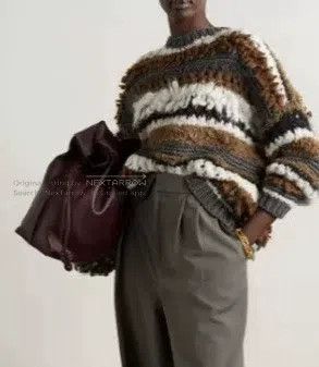 Brunello Cucinelli Brunello Cucinelli Glitter Opera Sweater Size M / US 6-8 / IT 42-44 - 2 Thumbnail