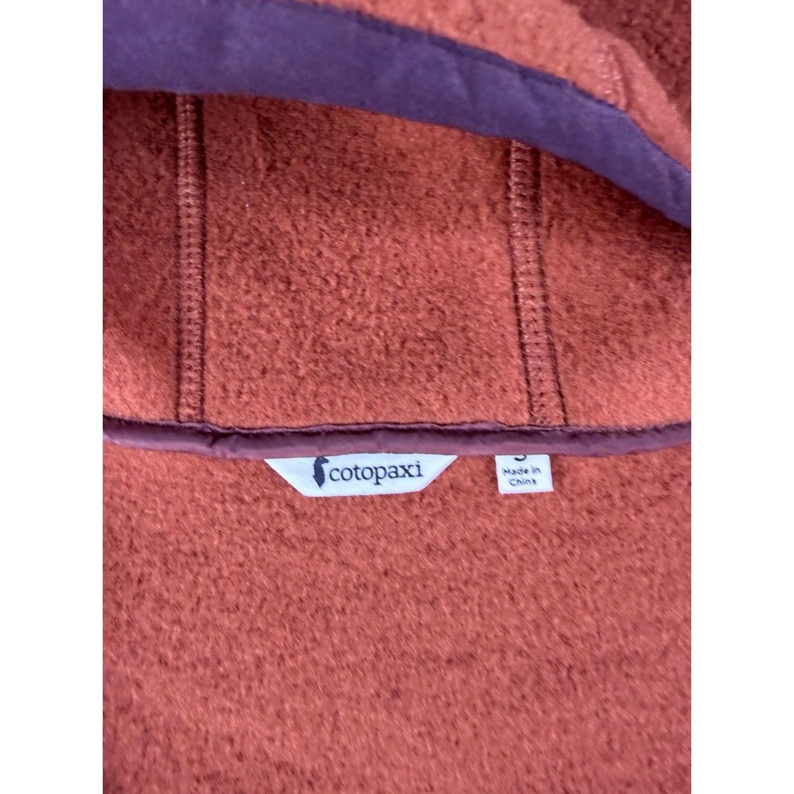 Cotopaxi Cotopaxi Jacket Women Small Orange Fleece Hooded Full Zip Outdoors Hiking Size S / US 4 / IT 40 - 3 Thumbnail