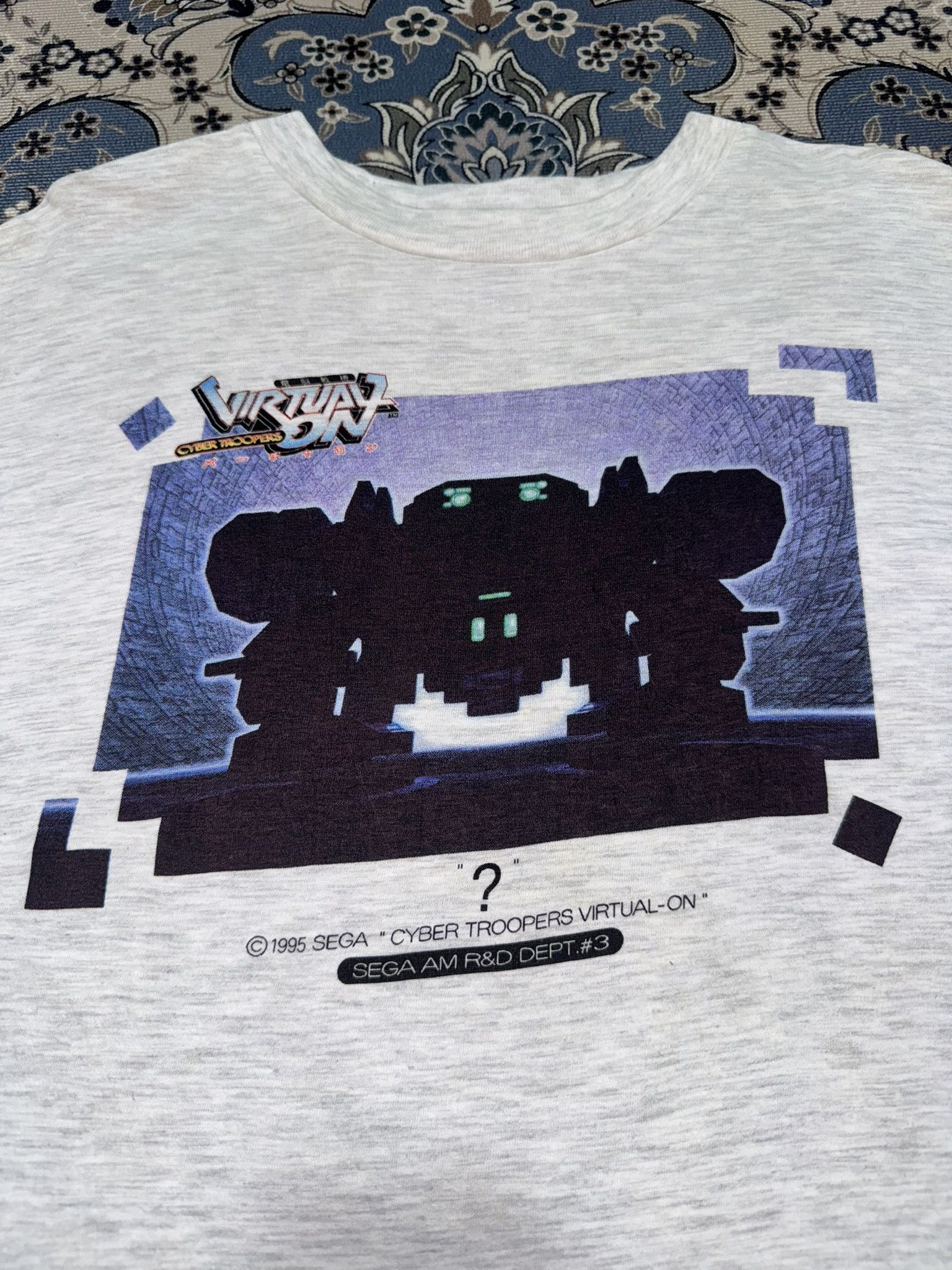 Japanese Brand × The Game × Vintage Vintage 95 Sega Cyber Troopers Virtual On T shirt Akira Size US M / EU 48-50 / 2 - 2 Thumbnail