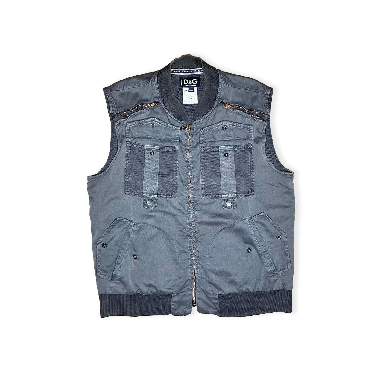 Dolce & Gabbana Vintage 2003 Dolce & Gabbana ventilated combat utility vest Size US XL / EU 56 / 4 - 1 Thumbnail