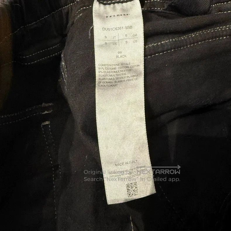 Rick Owens Rick Owens Black Asymmetrical Zipper Jeans. Size US 30 / EU 46 - 7 Thumbnail