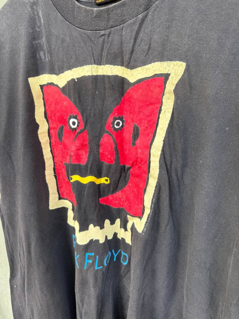 Band Tees × Pink Floyd × Vintage Vintage 90s pink Floyd Black tee Size US XL / EU 56 / 4 - 6 Thumbnail
