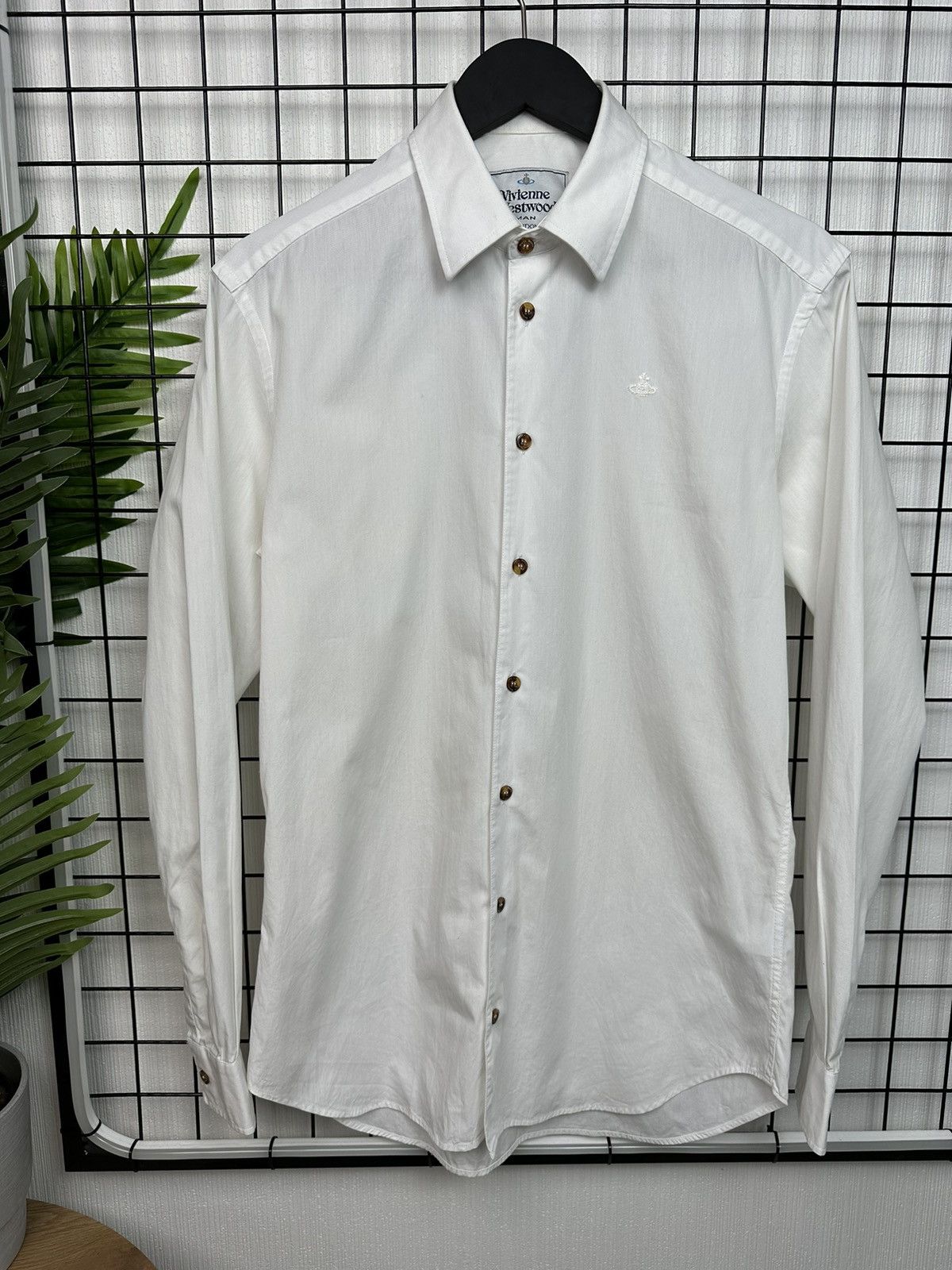 Vivienne Westwood RARE VIVIENNE WESTWOOD WHITE CLASSIC SHIRT Men XL 46 size Size US XL / EU 56 / 4 - 1 Thumbnail
