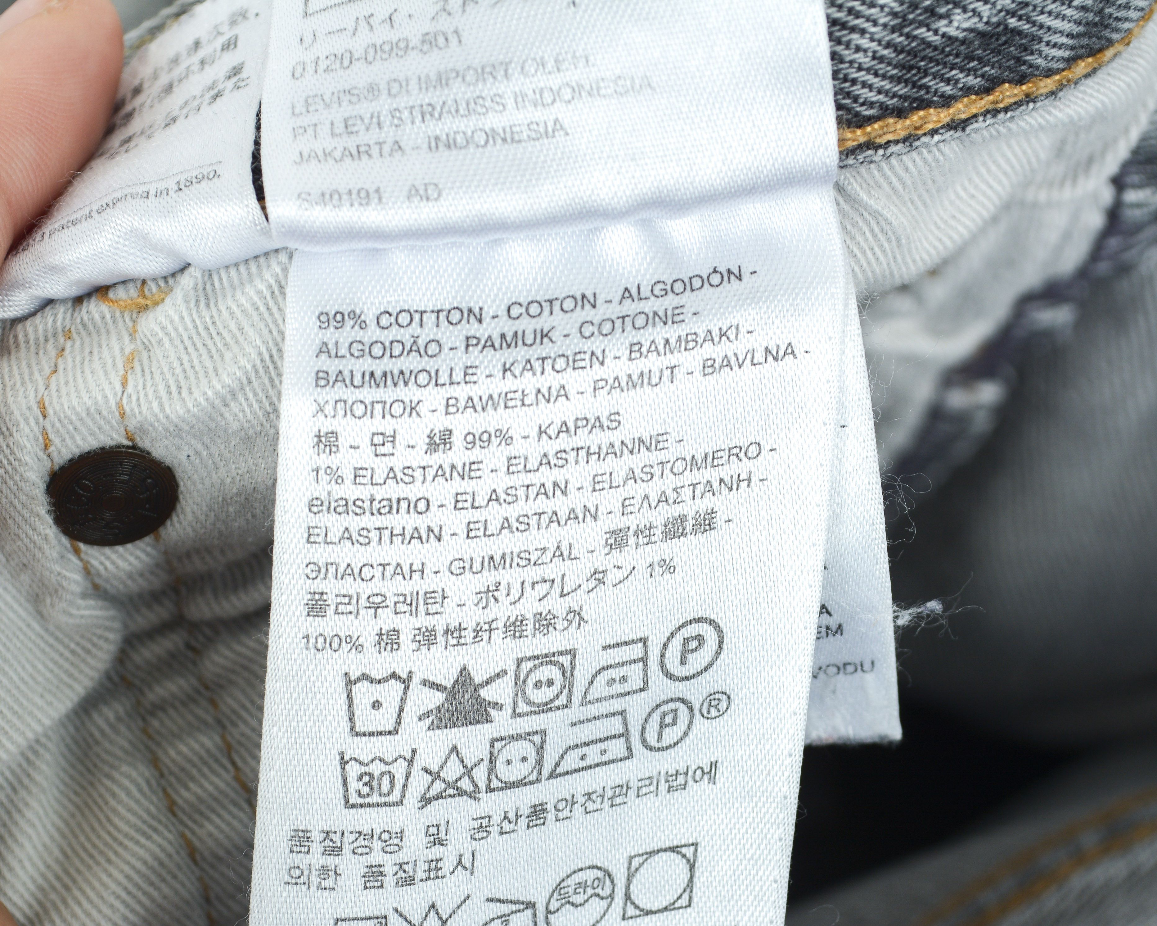 Levi's 501 Mens W38 L32 Regular Straight Jeans Denim Pants Trousers Size US 38 / EU 54 - 13 Thumbnail