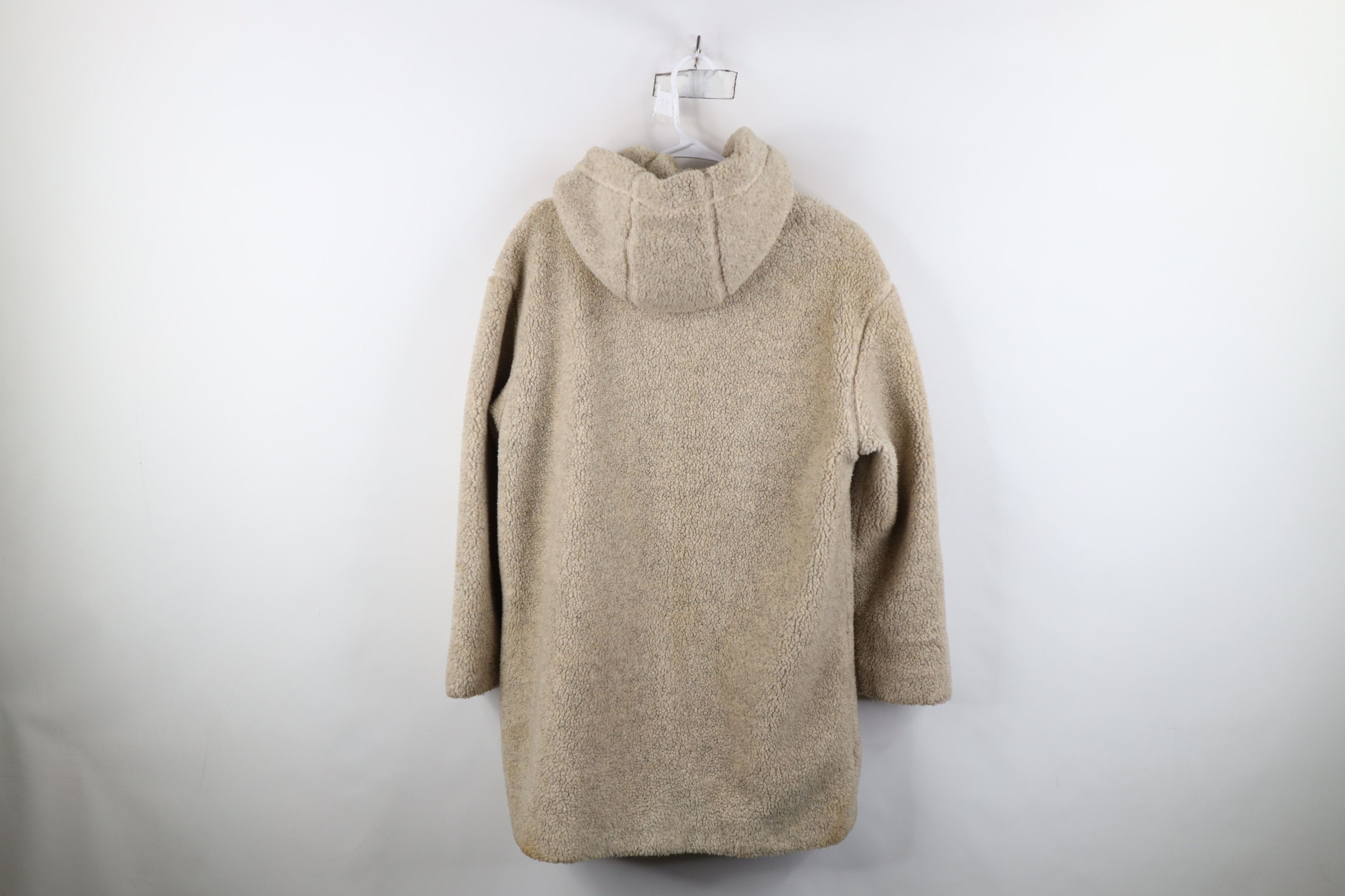 Vintage Vintage 90s Streetwear Pile Fleece Hooded Parka Jacket USA Size M / US 6-8 / IT 42-44 - 13 Thumbnail