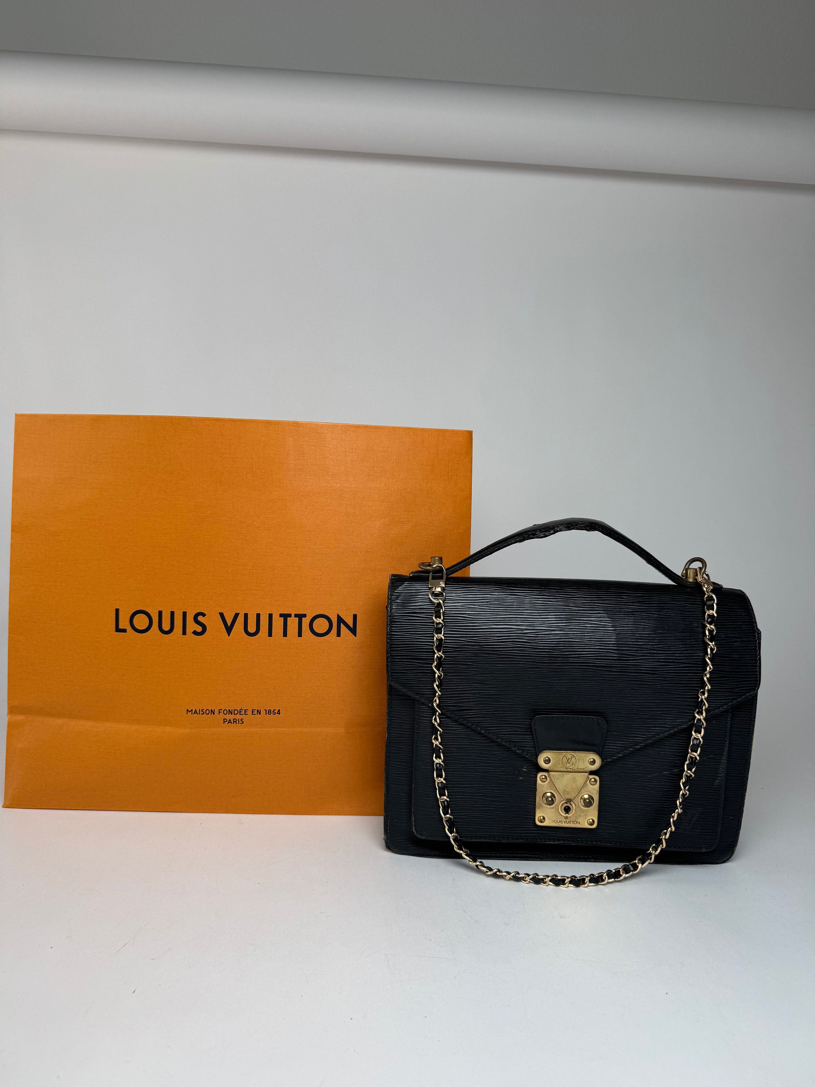 Louis Vuitton Vintage 2Way EPI Leather bag black Size ONE SIZE - 1 Thumbnail