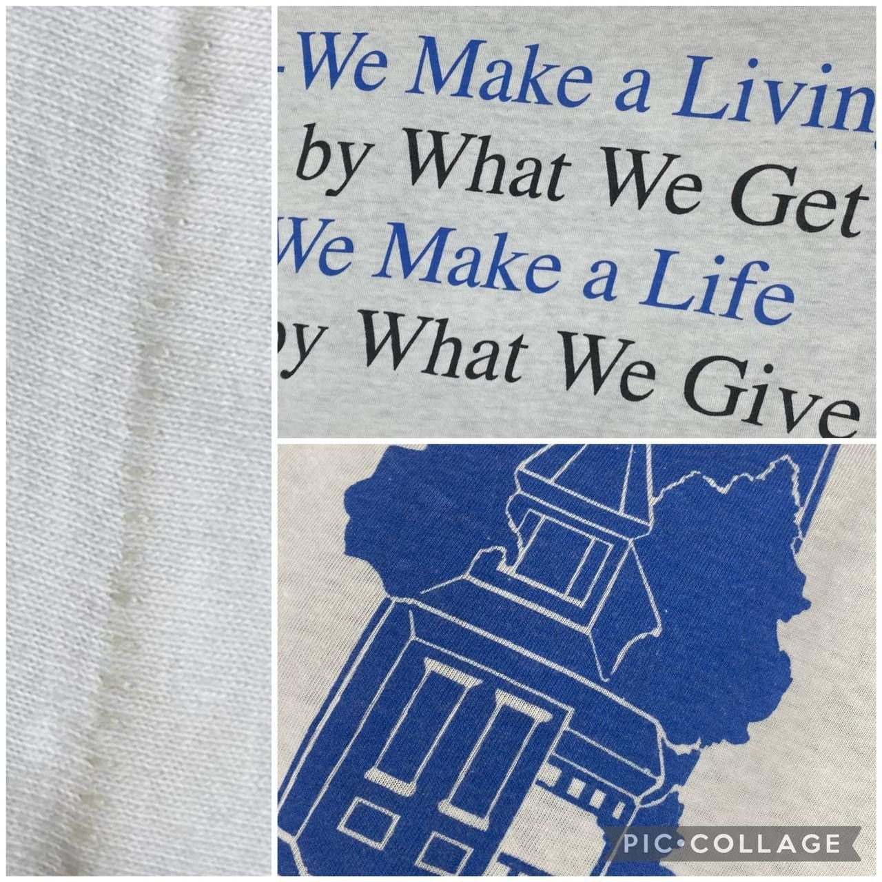 Hanes × Vintage Vintage 90s Hanes Lasell College Center for Women Tshirt Size US L / EU 52-54 / 3 - 3 Thumbnail
