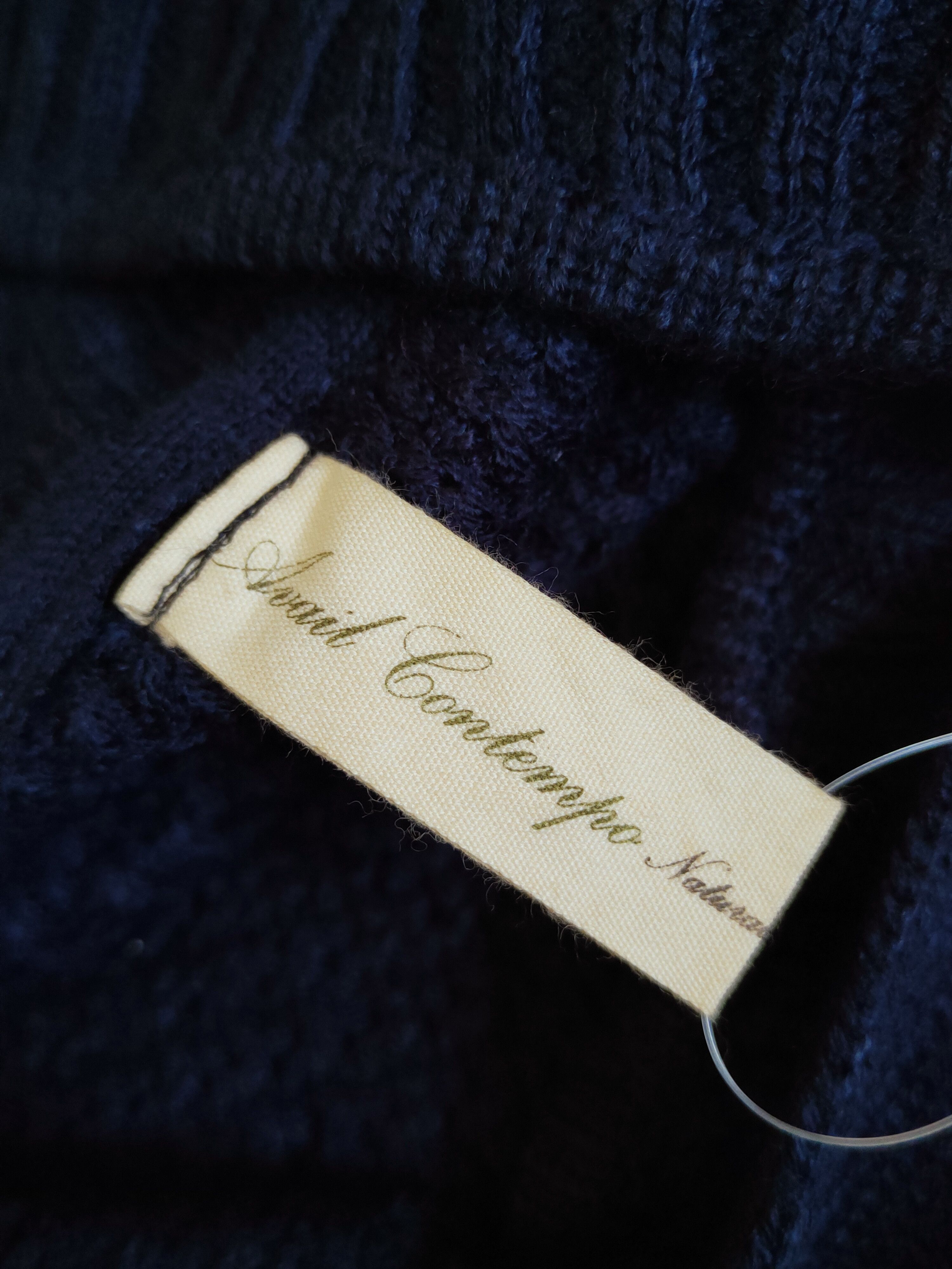 Vintage Avail Contempo Navy Knitwear Cardigan #W665 Size US M / EU 48-50 / 2 - 12 Thumbnail