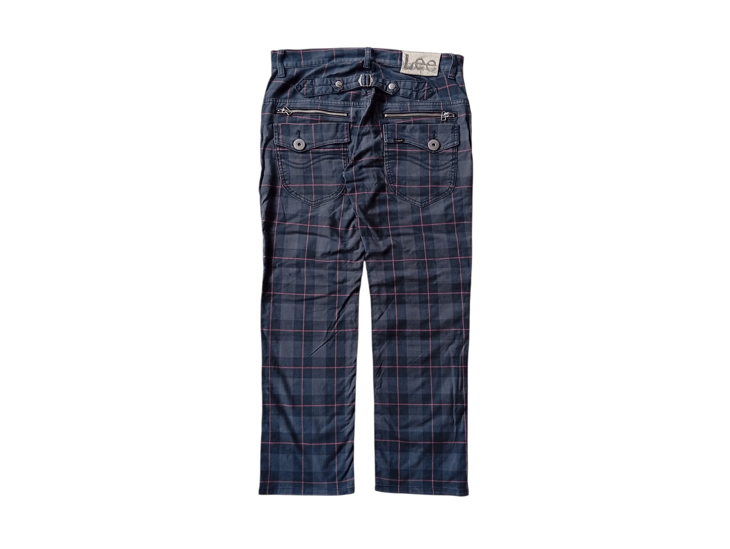 Lee Vintage Lee cowboys bondage plaid pants Size US 32 / EU 48 - 1 Thumbnail