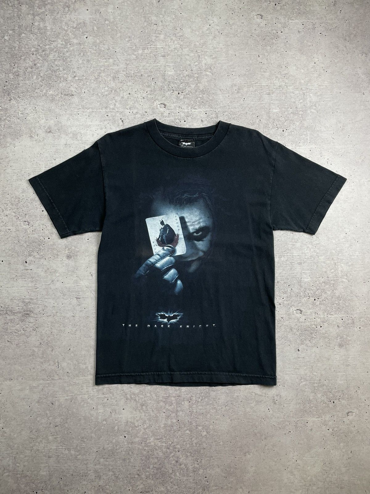 Band Tees × DC Comics × Vintage Vintage Dark Knight Joker Movie T-Shirt Size US S / EU 44-46 / 1 - 1 Thumbnail