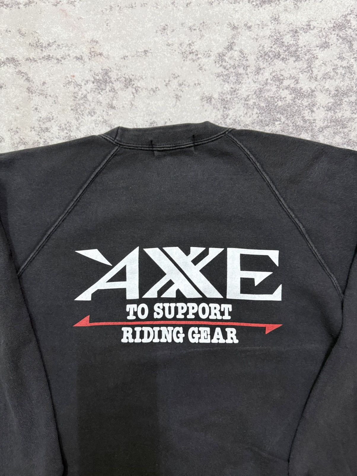 Sports Specialties Vintage AXE to support riding gear motorsports sweatshirt Size US S / EU 44-46 / 1 - 9 Thumbnail