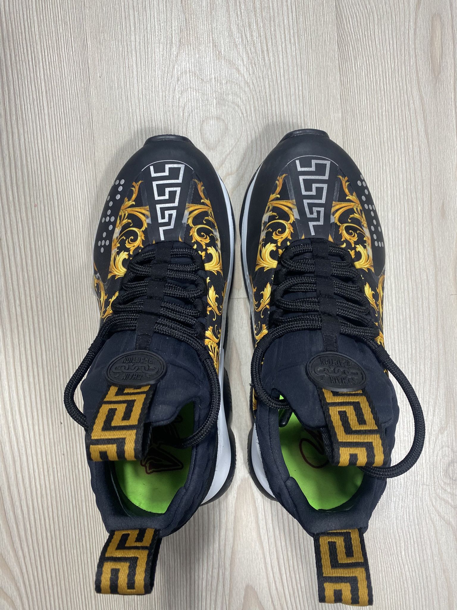 Versace Versace Chain Reactions Baroque Trainers Uk Size 5 EU38 Size US 7.5 / IT 37.5 - 5 Thumbnail