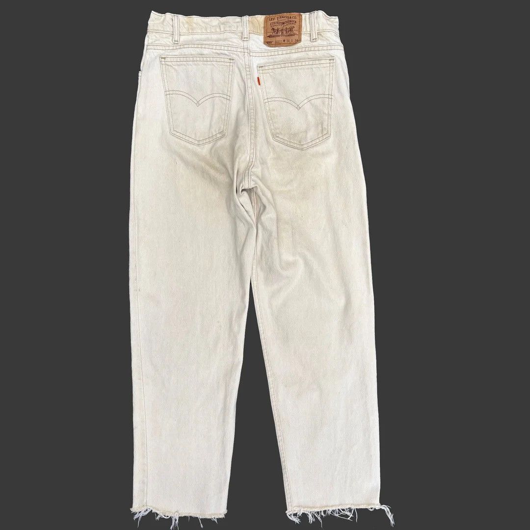 Levi's 550 1980 80s Vintage W33 Orange Tab USA Denim Jeans