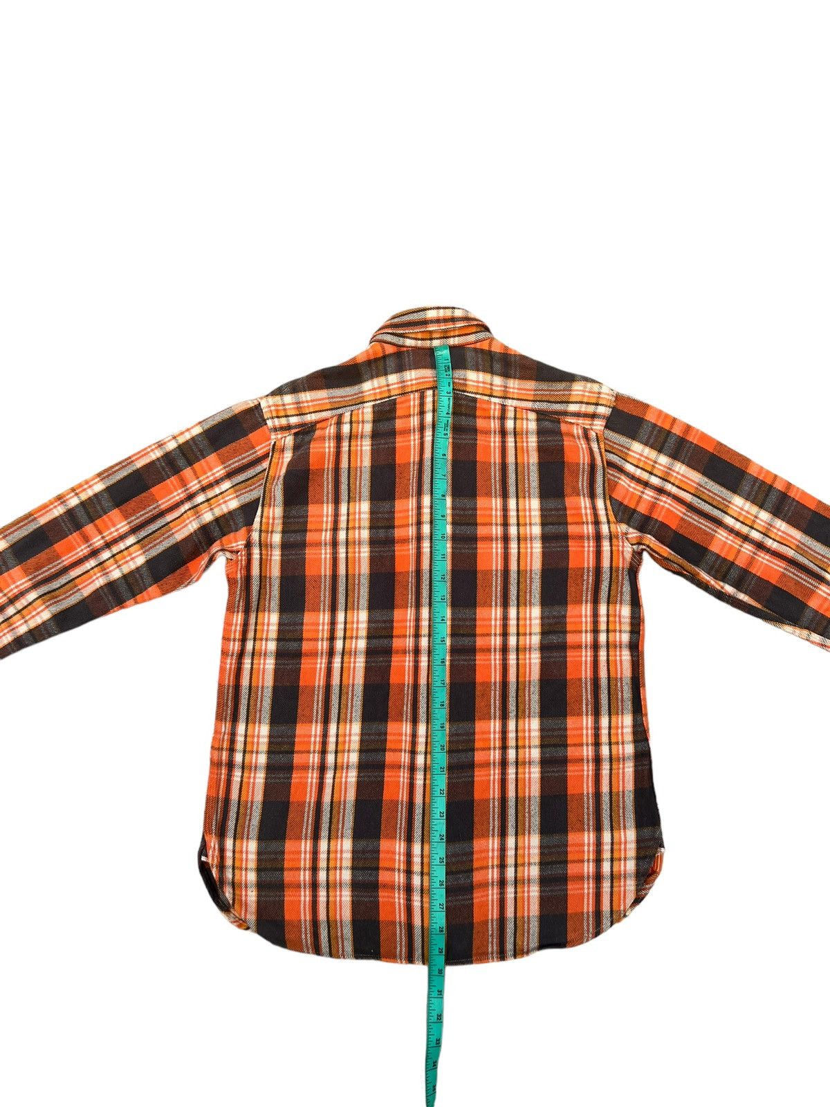 Flannel Fob Factory Japan Selvedge Gusset Check Flannel Work Shirt Size US M / EU 48-50 / 2 - 5 Thumbnail