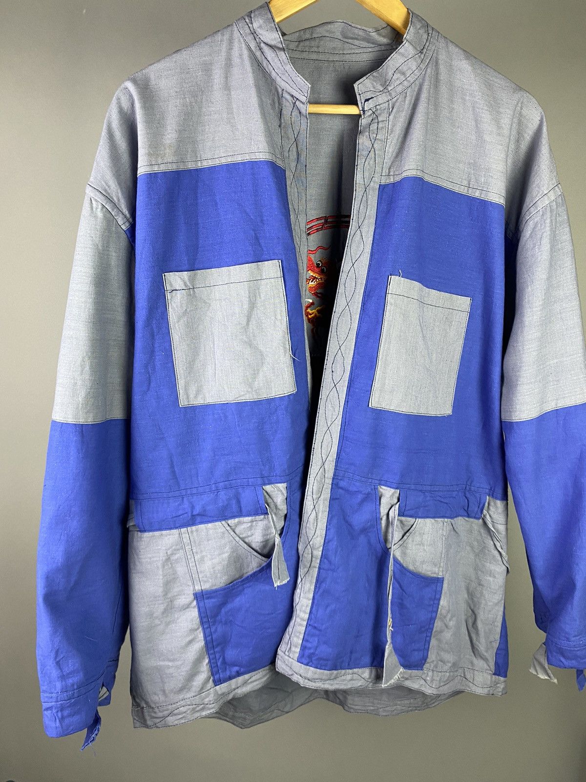 Japanese Brand × Vintage Dragon-Embroidered Vintage Sukajan kimono Jacket Size US L / EU 52-54 / 3 - 12 Thumbnail