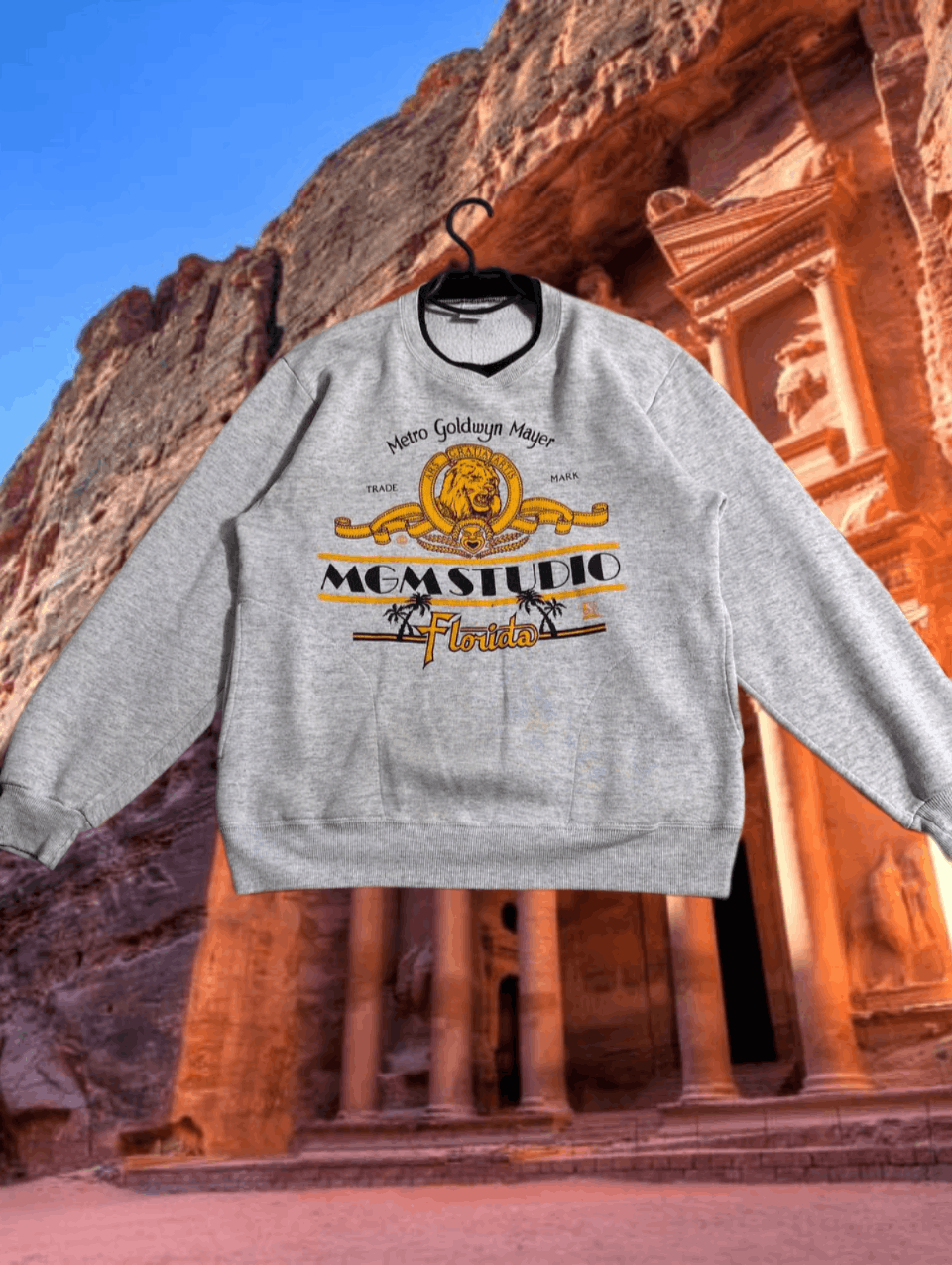 Universal Studios × Vintage Vintage MGM Metro Goldwyn Mayer Florida Sweatshirt Crewneck Size US L / EU 52-54 / 3 - 1 Thumbnail