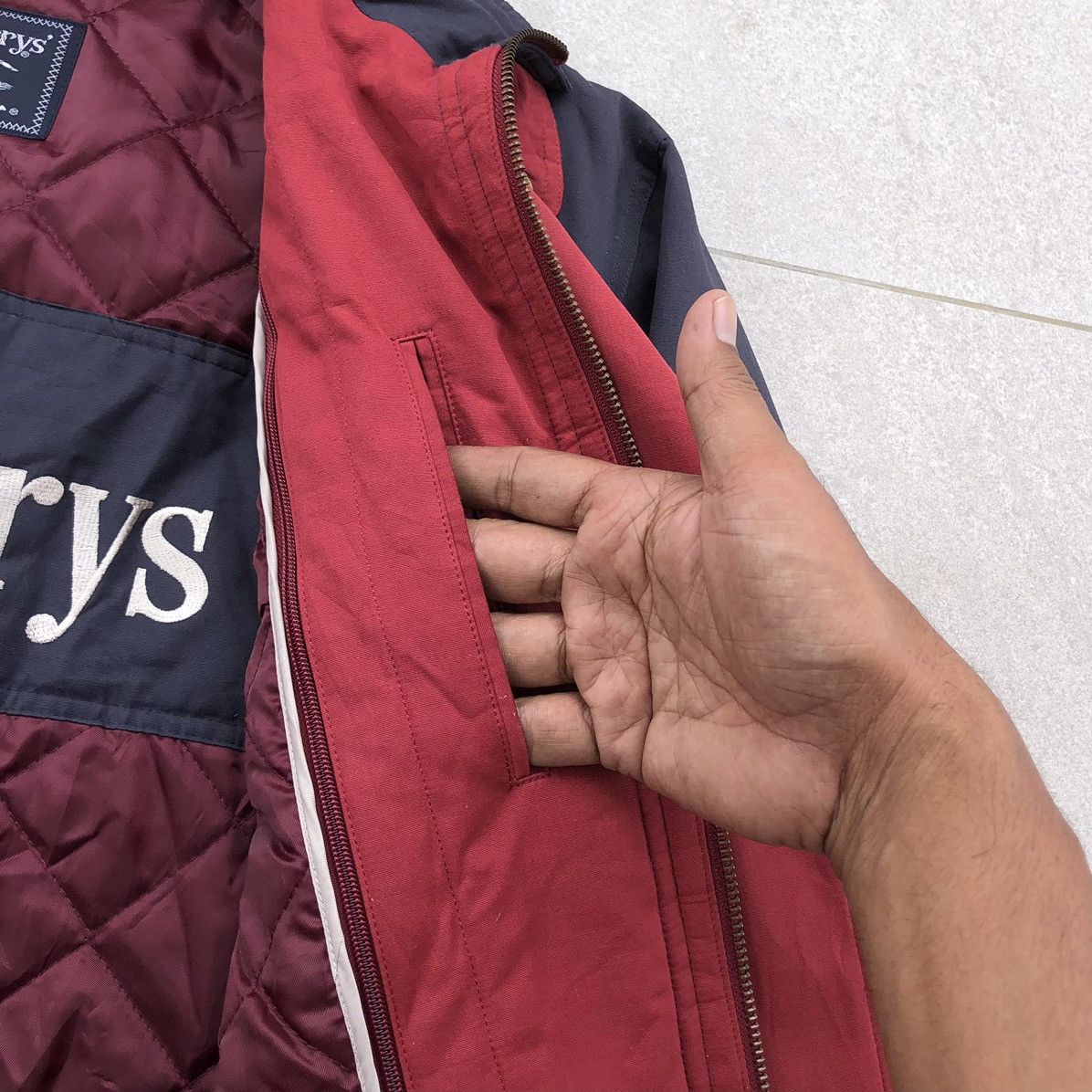 Burberry Vintage Burberrys Prorsum Lined Big Logo Bomber Jacket Size US M / EU 48-50 / 2 - 13 Thumbnail