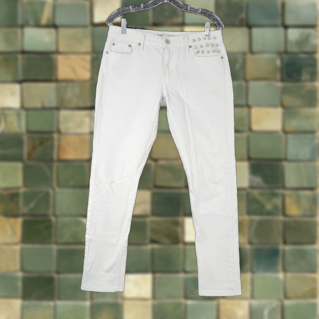 Levi's VINTAGE Levi's Womens Skinny Jeans Size 8 White Women Fall 90s Size 30" / US 8 / IT 44 - 1 Thumbnail