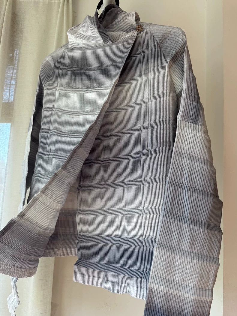 Issey Miyake issey miyake size:2 The bamboo joint coat is smeared with Size XXS / US 00 / IT 34 - 6 Thumbnail