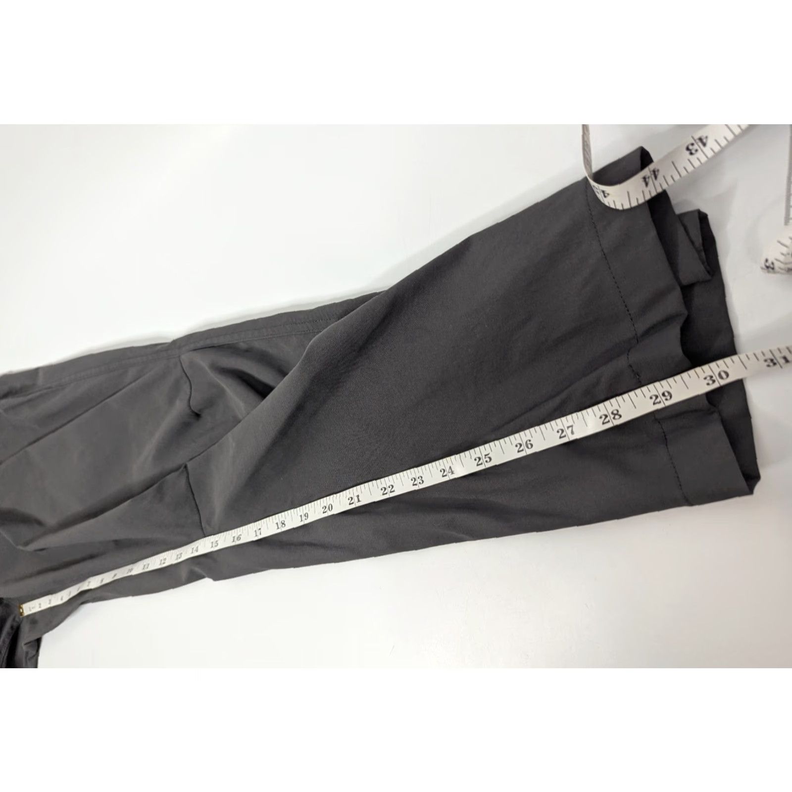 Eddie Bauer Eddie Bauer Tech Pants Men's 36x30 Gray Nylon Spandex Chino Stretch Quick Dry Hiking Outdoor Regular Straight Pants Size US 36 / EU 52 - 6 Thumbnail