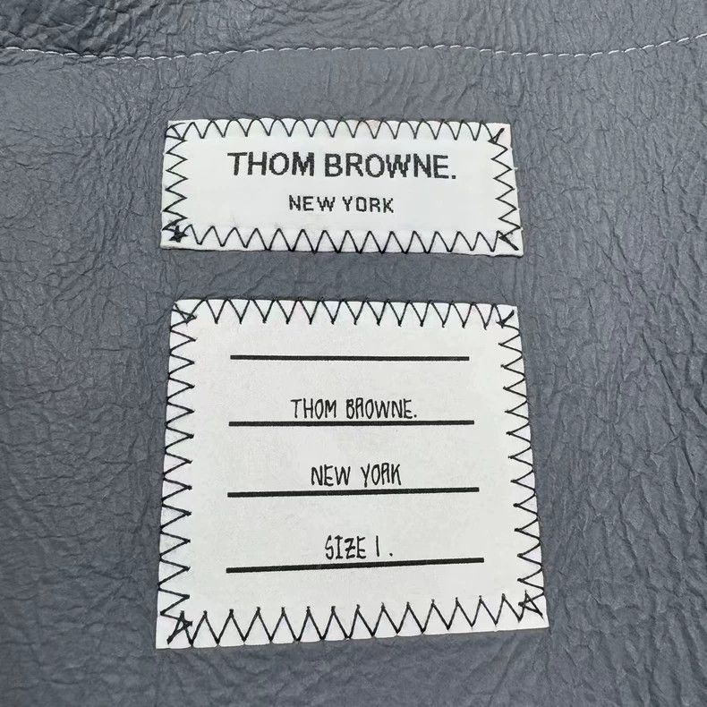 Thom Browne Thom Browne size1 A sheepskin coat with fur Size US S / EU 44-46 / 1 - 6 Thumbnail