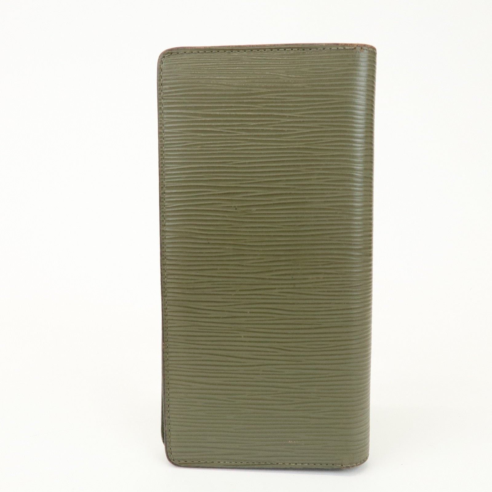 Louis Vuitton Louis Vuitton Epi Portefeuille Brazza Wallet Green Size ONE SIZE - 2 Thumbnail