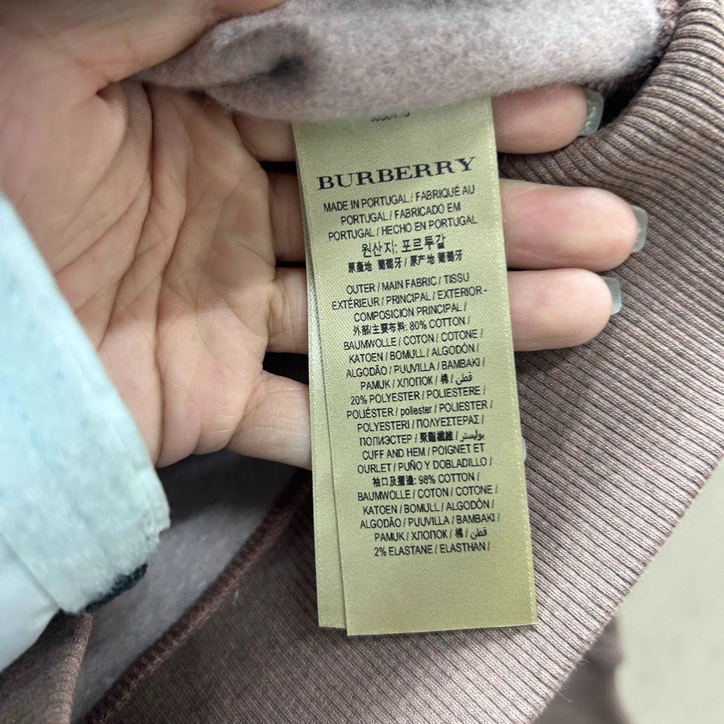 Burberry Burberry purple casual hooded jacket S Size S / US 4 / IT 40 - 4 Thumbnail