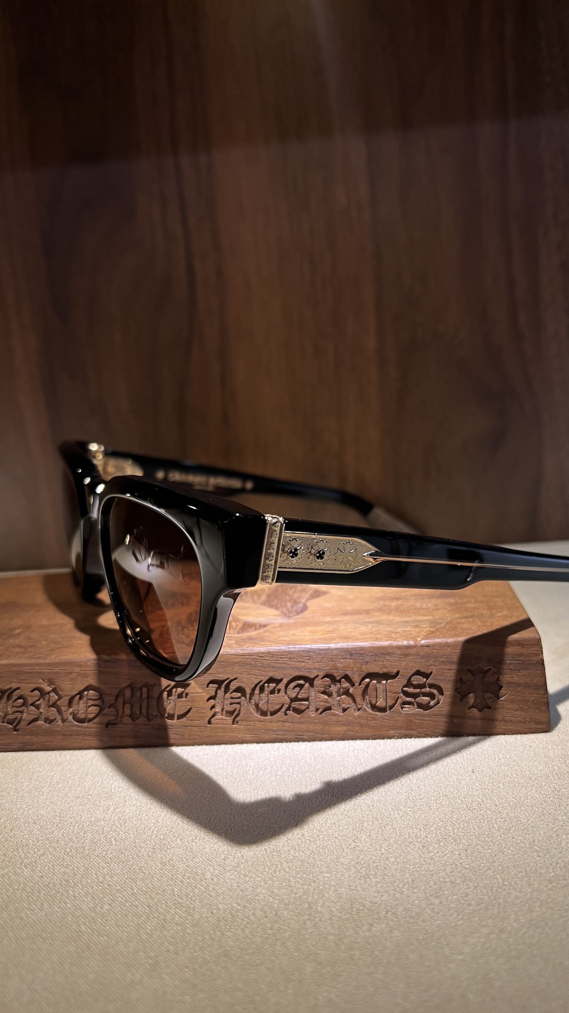 Chrome Hearts CHROME HEARTS MIDIXATHRILL II SUNGLASSES Size ONE SIZE - 5 Thumbnail