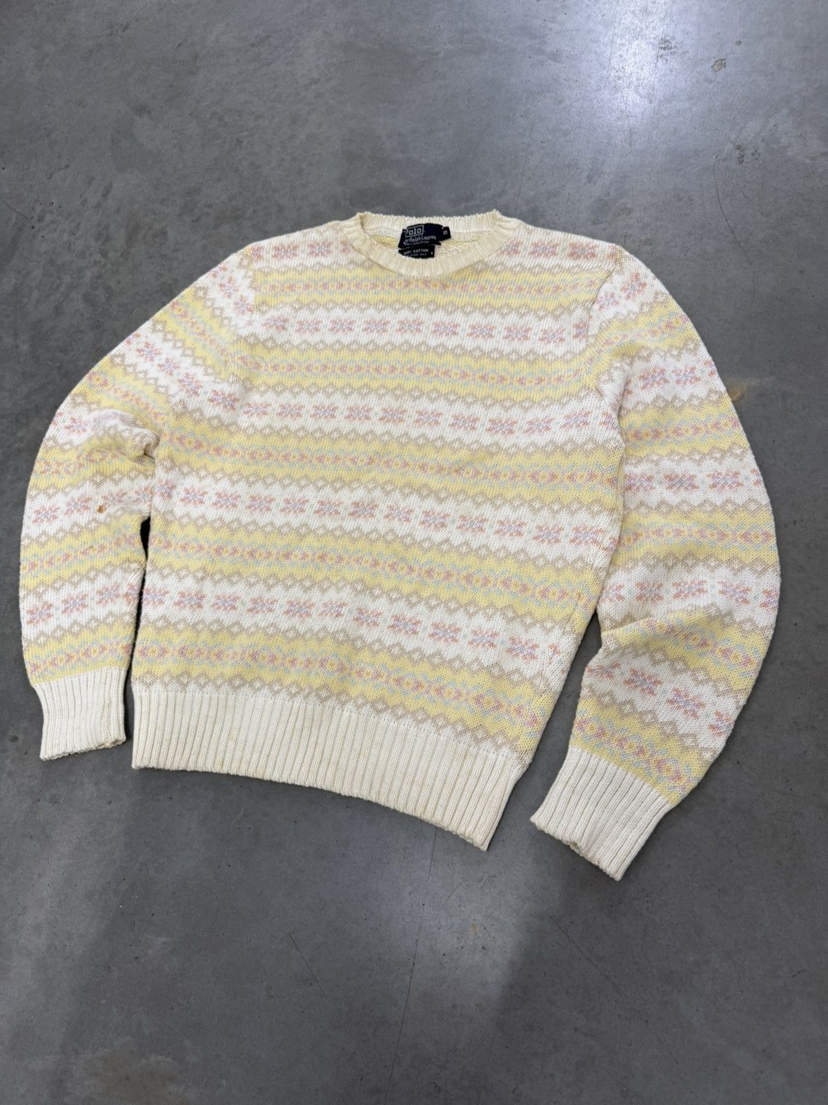 Polo Ralph Lauren Vintage Polo Ralph Lauren Knit Sweater Great Britain 90s S Size US S / EU 44-46 / 1 - 5 Thumbnail