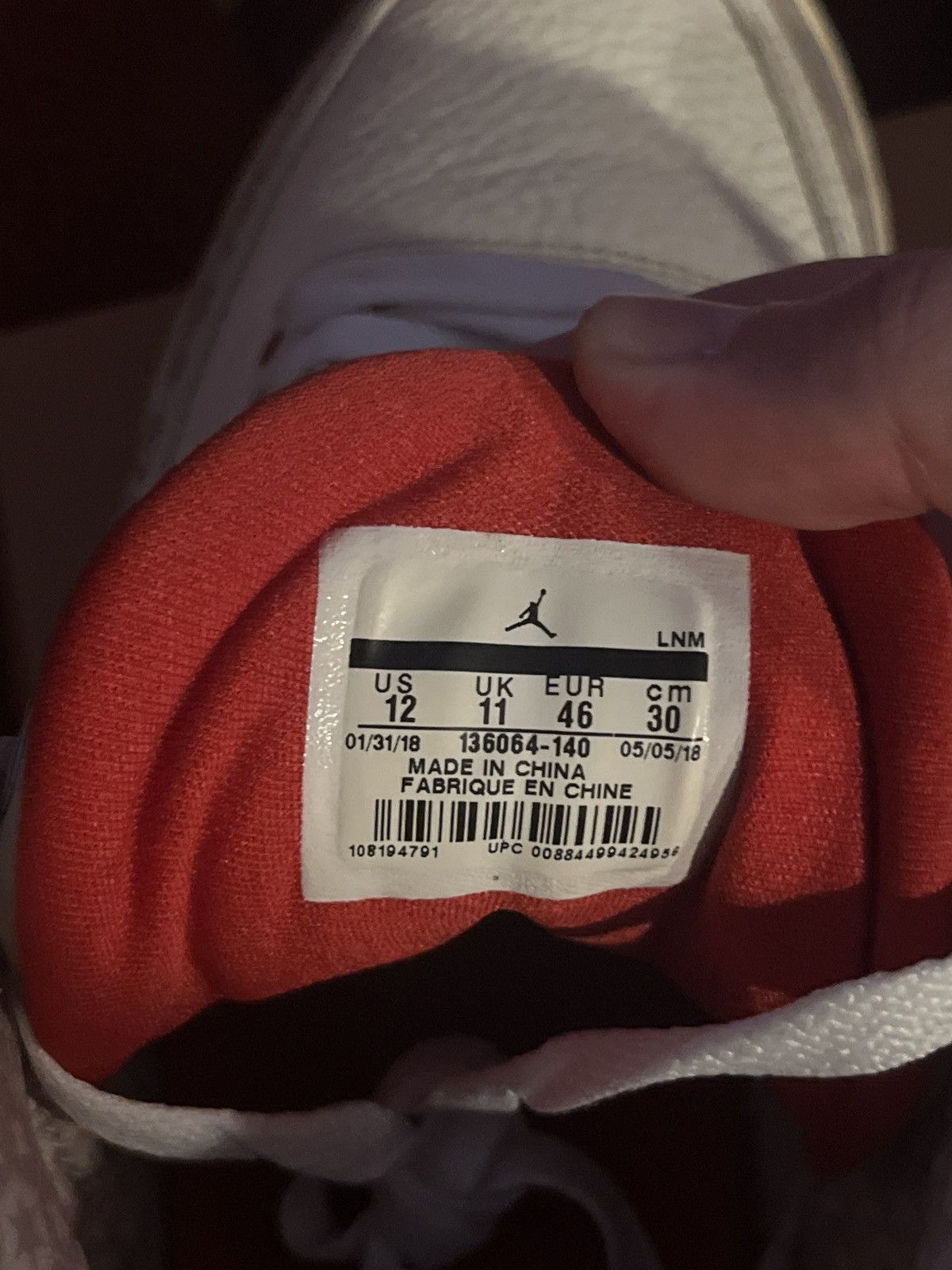 Jordan Brand × Nike International Flight Jordan 3 Size US 12 / EU 45 - 7 Thumbnail