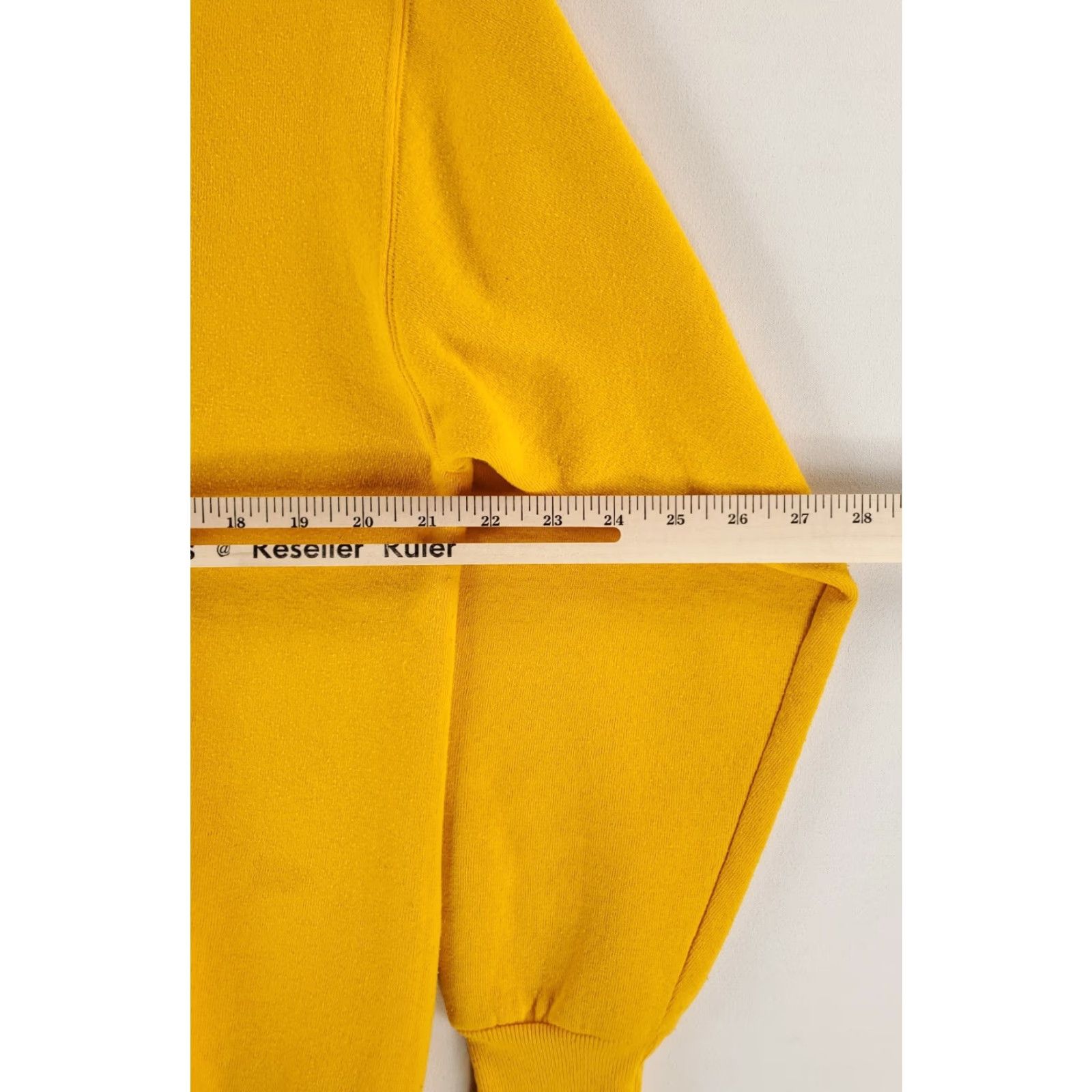 Russell Athletic VINTAGE Russell Athletic Sweatshirt Mens L Yellow University Missouri 90s Pullover Crew Neck Made USA Size US L / EU 52-54 / 3 - 6 Thumbnail