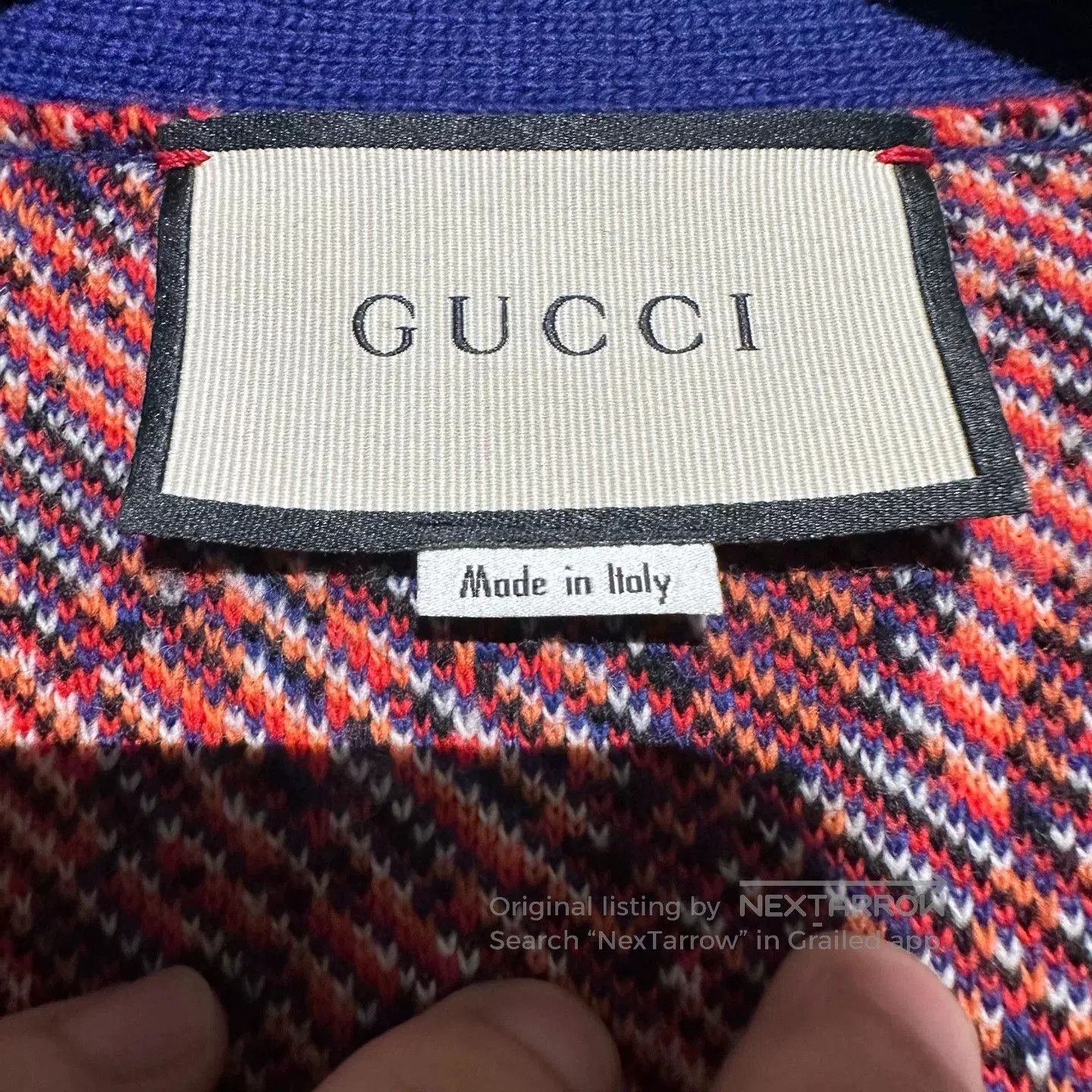 Gucci Gucci Tiger Print Wool Cardigan. Size US M / EU 48-50 / 2 - 3 Thumbnail