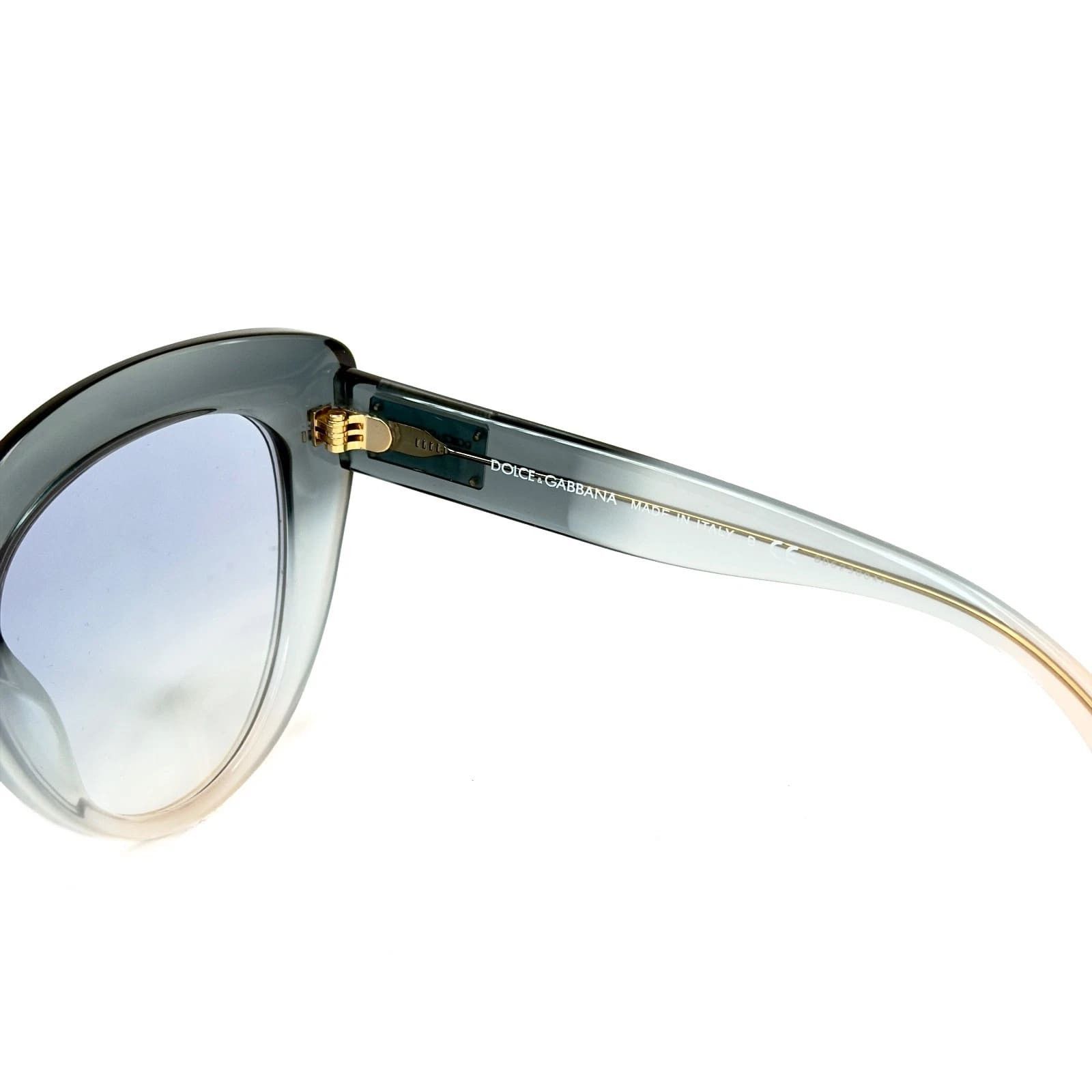 Dolce & Gabbana DOLCE & GABBANA DG4287 4287 Blue Gradient Logo Sunglasses Size ONE SIZE - 3 Thumbnail