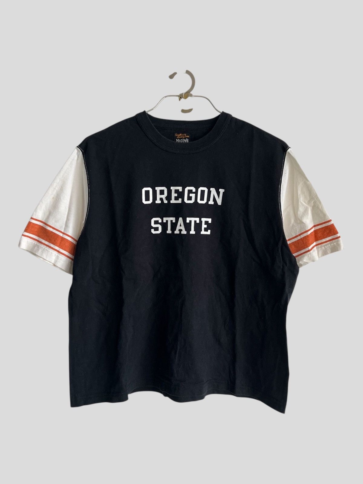 The Real McCoy's The Real McCoys 1960s "Oregon Stated" Heavy Cotton Boxy Tees Size US M / EU 48-50 / 2 - 1 Thumbnail
