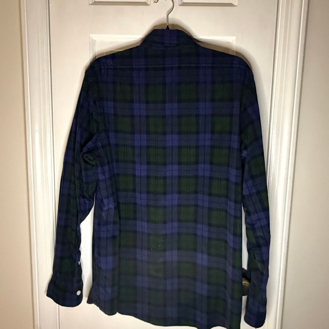 Brooks Brothers Brooks Brothers Men’s Green/Blue Plaid Large Size US L / EU 52-54 / 3 - 3 Thumbnail