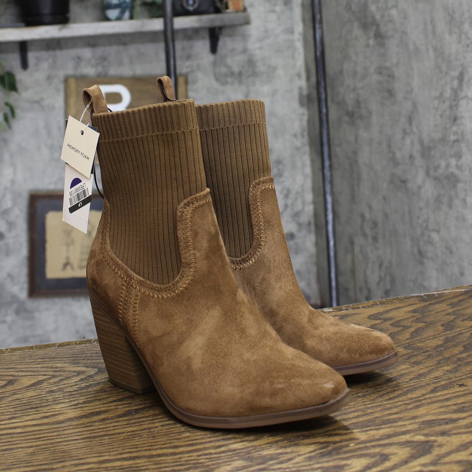 Other Universal Thread Womens Ankle Boots 88225769 Cognac Brown 6m Size US 6 / IT 36 - 1 Thumbnail