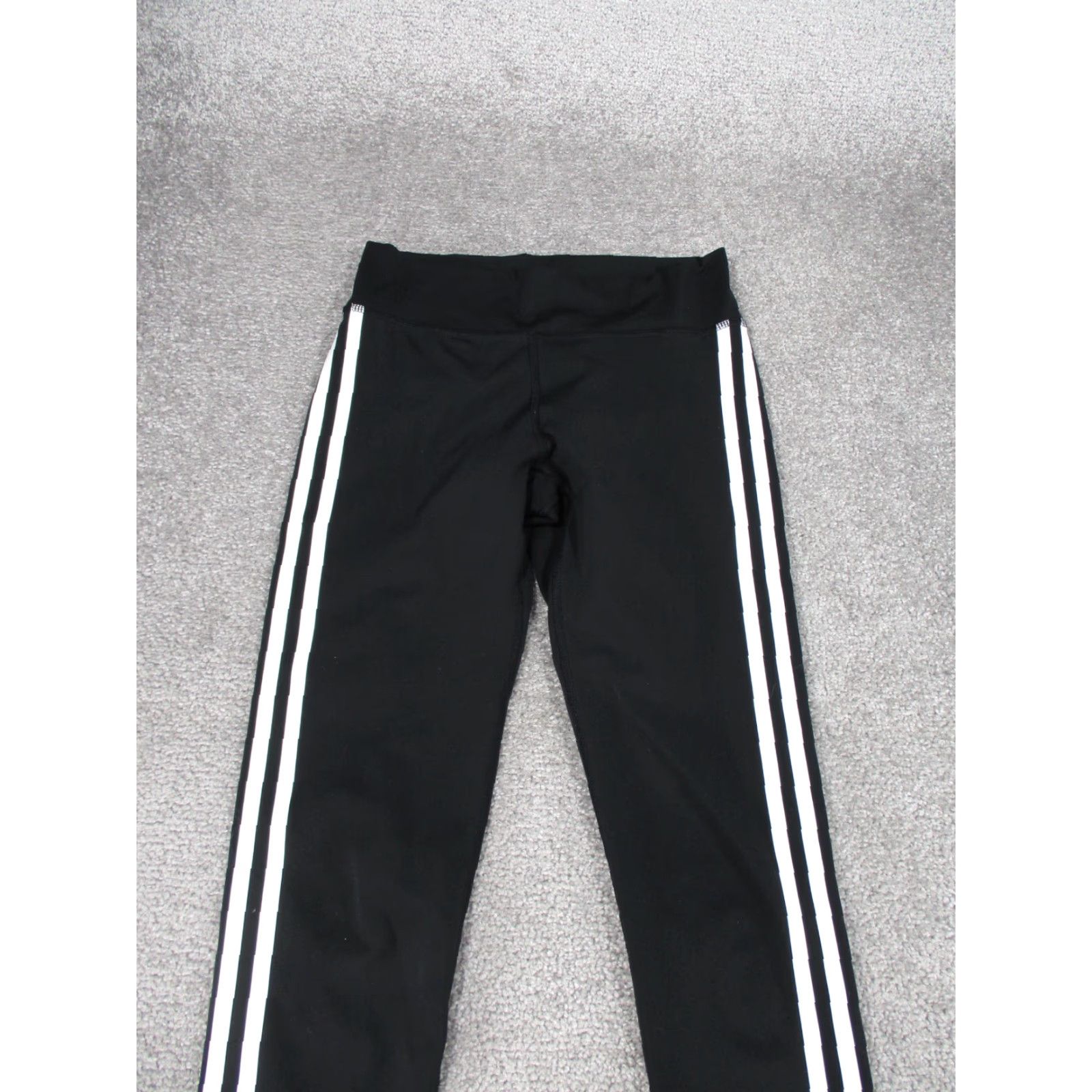 Adidas Adidas Leggings Womens Small Black White Workout Gym Leggings Athletic Activewear Slim Capris Athletic Black Womens XS? Size 28" / US 6 / IT 42 - 2 Thumbnail