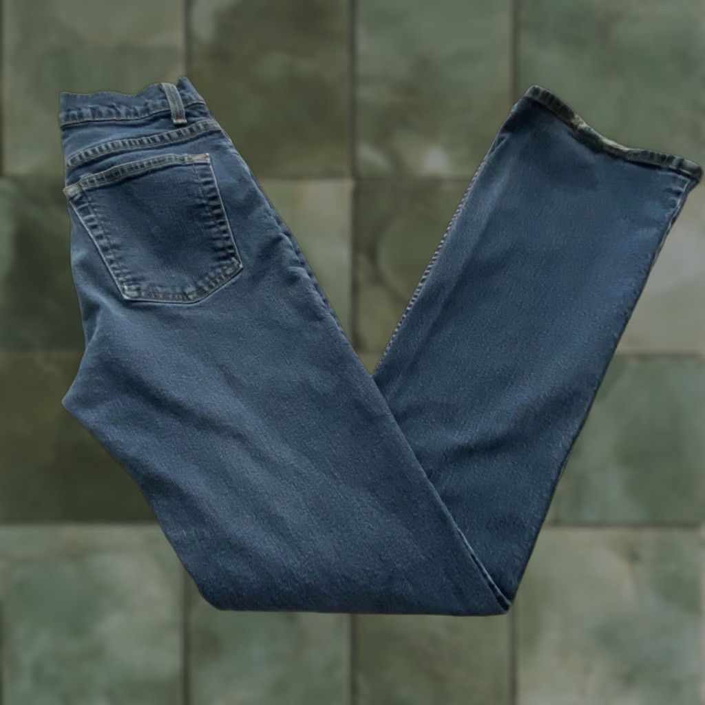 Gap GAP Womens Flare Jeans 6 Long Blue Stretch Size 28" / US 6 / IT 42 - 1 Thumbnail