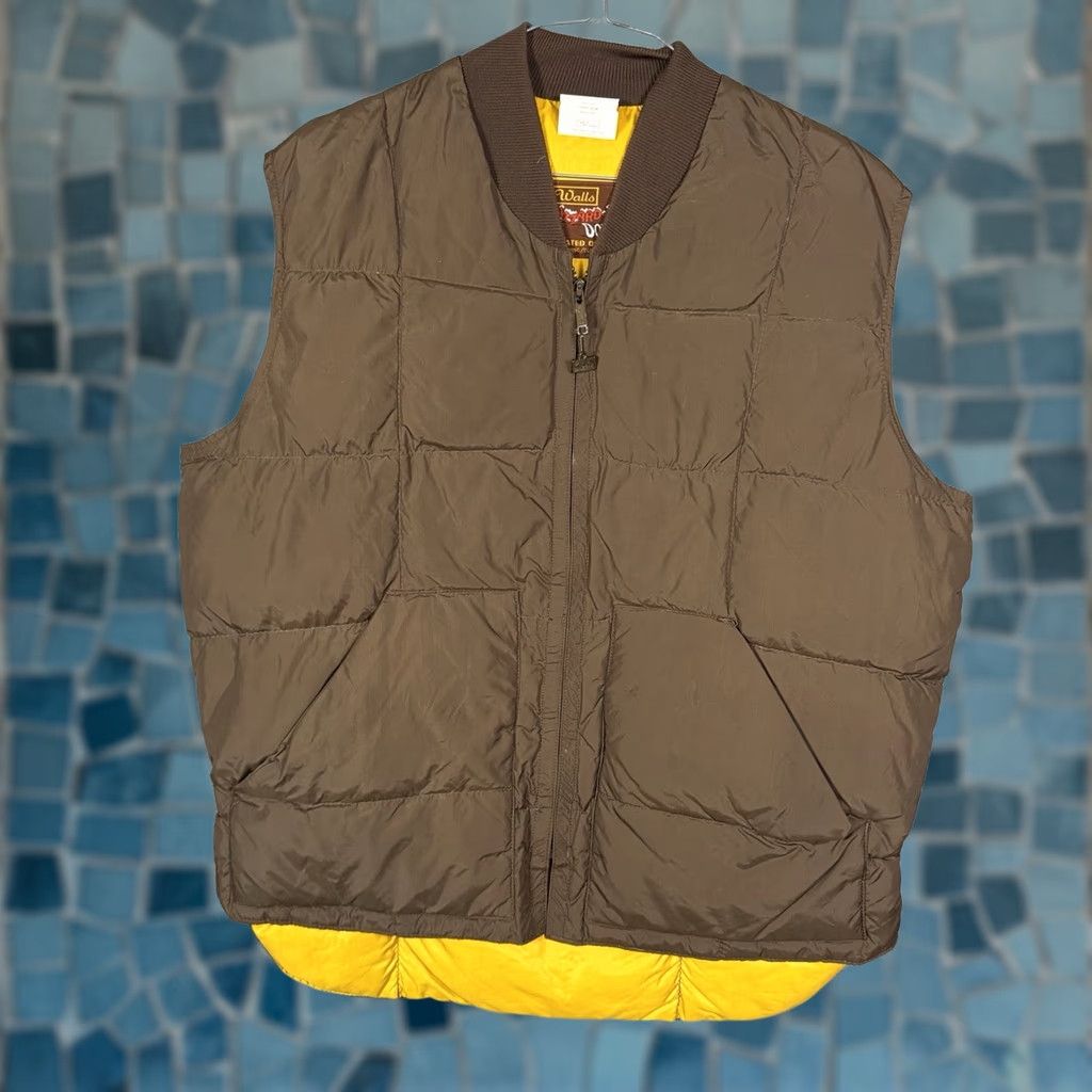 Walls VINTAGE Walls Blizzard Pruf Down Puffer Vest Mens M Quilted Full Zip USA 80s 90s Utility Size US M / EU 48-50 / 2 - 1 Thumbnail