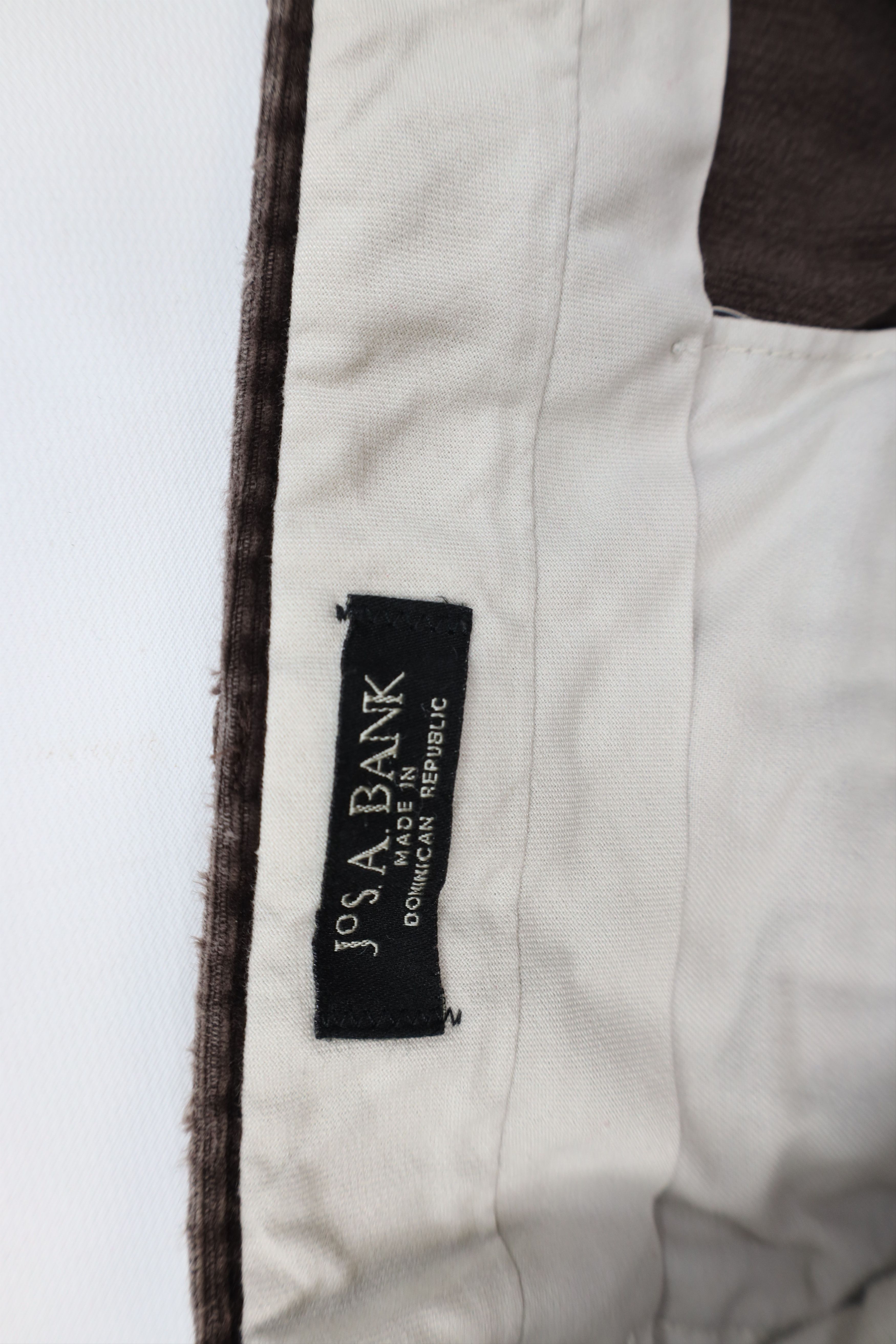 Jos. A. Bank Vintage Jos A Bank Wide Leg Corduroy Chino Pants Brown Size US 38 / EU 54 - 8 Thumbnail