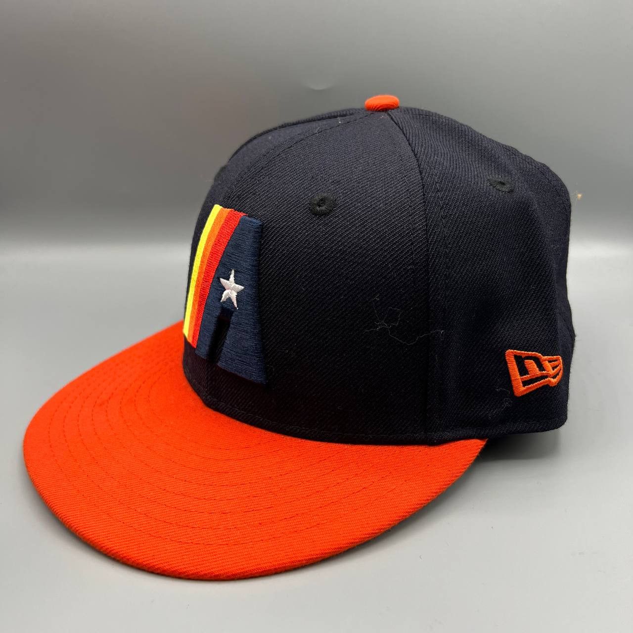 New Era Houston Astros Hat Men 7 1/2 50th Anniversary MLB Fitted Cap Size ONE SIZE - 3 Thumbnail