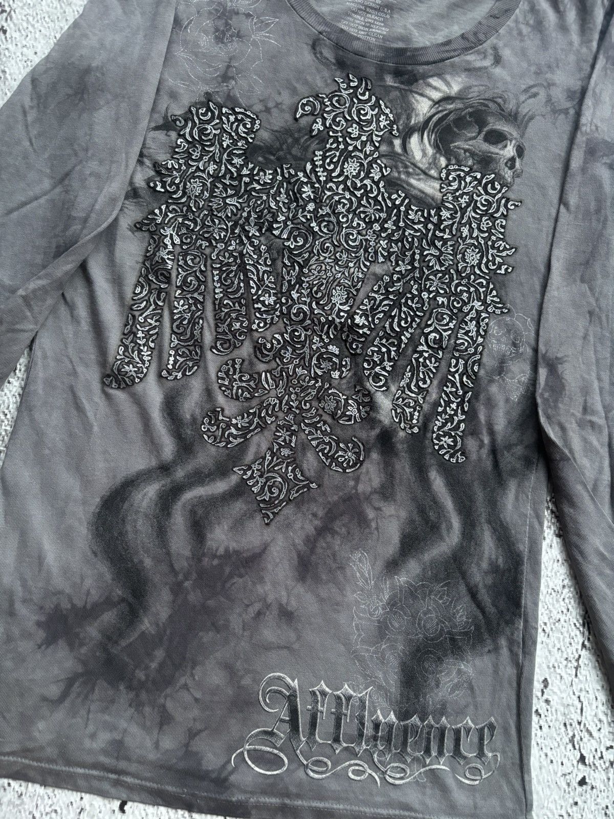 If Six Was Nine Y2k Affluence Skull Ifsix Punk Style Longsleeve Size US S / EU 44-46 / 1 - 7 Thumbnail