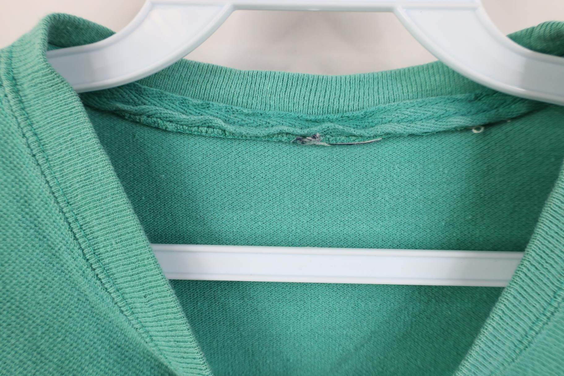 Vintage Vintage 90s Streetwear Pique Cotton Knit Pocket T-Shirt Size US M / EU 48-50 / 2 - 5 Thumbnail