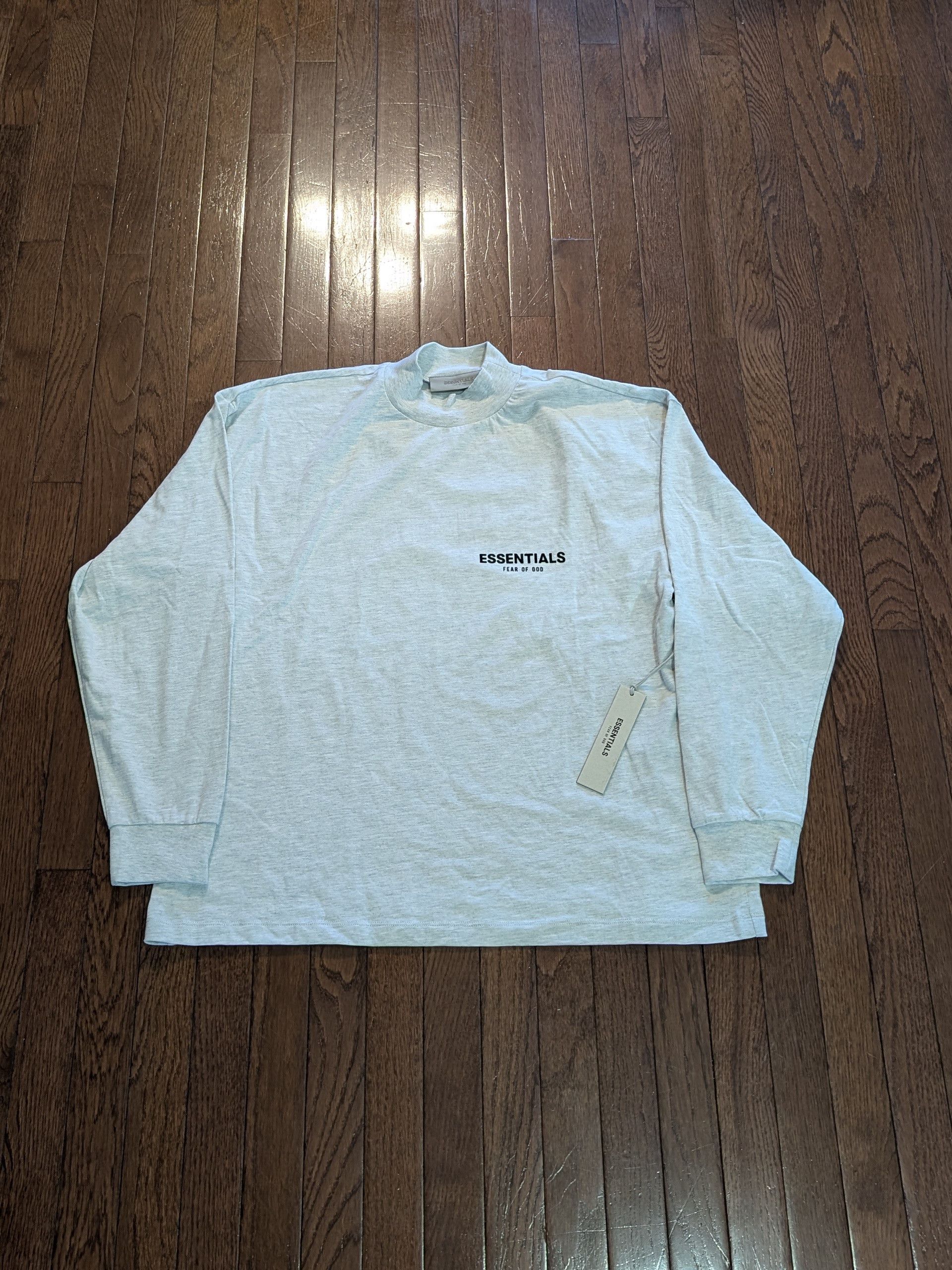 Essentials Fear of God Essentials Oatmeal Long Sleeve Shirt Size S Size US S / EU 44-46 / 1 - 1 Thumbnail
