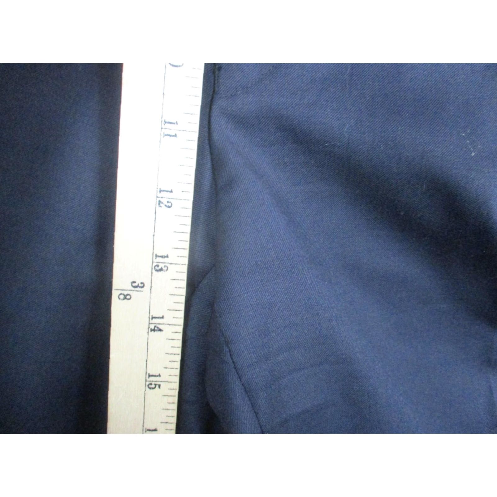 Ralph Lauren Lauren Ralph Lauren Pants Mens 36x32 Navy Total Comfort Wool Pleated Cuffed Dress Pants Mens Size US 36 / EU 52 - 7 Thumbnail